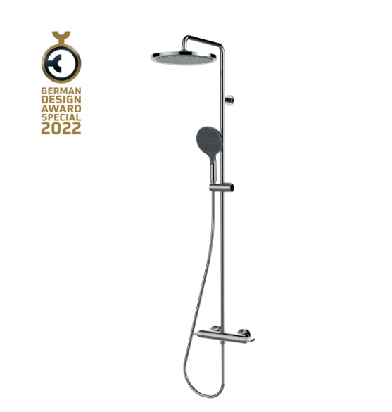 APICE L10505/L10501 termostaatsegisti komplekt pea- ja käsidušiga- kroom, matt must, harjatud nikkel, kuld, satiinkuld