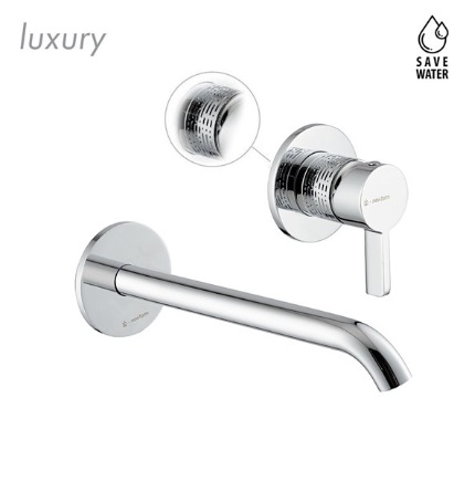BLINK CHIC LUXURY 71130E/27852 valamusegisti seinast mustriga- kroom, matt must, pronks, PVD- vasene pronks, must metall, harjatud hele kuld, läikiv kuld