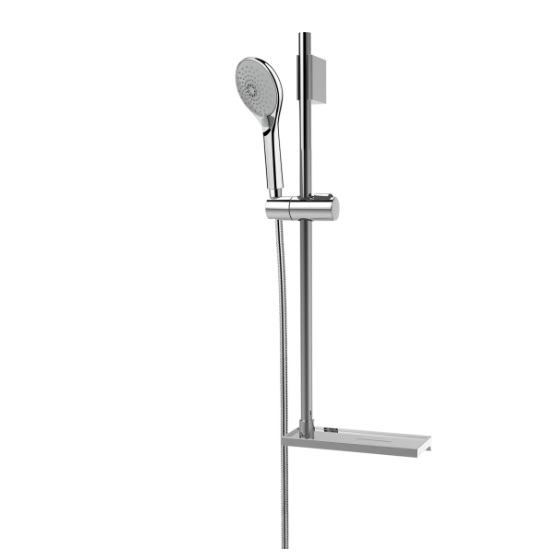 SYNCRONIA/3 DF4003-2 700mm dušiliftikomplekt duširiiuliga, reguleeritav ülemine seinakinnitus- kroom