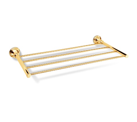 CLASSIC CL HTA rätikuriiul- kroom, poleeritud nikkel, kuld (24 karaati)