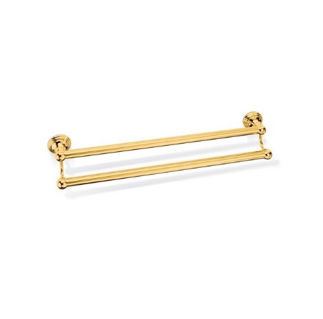 CLASSIC CL HTD60 2-ne rätikureeling 60cm- kroom, poleeritud nikkel, kuld (24 karaati)