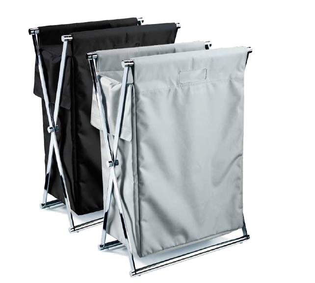 CROSS WB pesukorv riidest kotiga- kroom/valge nailon, kroom/must nailon, kroom/hallikasroheline
