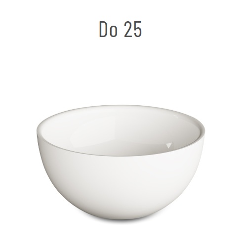 DO 25 valamu väiksesse ruumi, Ø 250xh-120mm, CastStone läikivad viimistlused- valge, clay/terrakota, fog/hallikasroheline