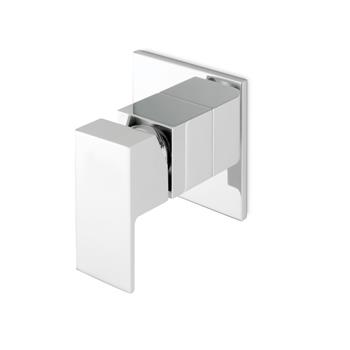 ERGO-Q 66475E/10841 seinasisene dušisegisti- kroom, must matt