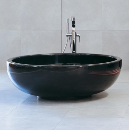 Fontana dušialus-vann, 135xh-44cm- Pietraluce läikivad ja matid viimistlused
