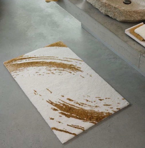 FORTUNY vannitoavaip, 92% Egiptuse pikakiuline puuvill/5% akrüül/3% lurex, 1 muster & 2 suurust- 70x60cm ja 70x120cm