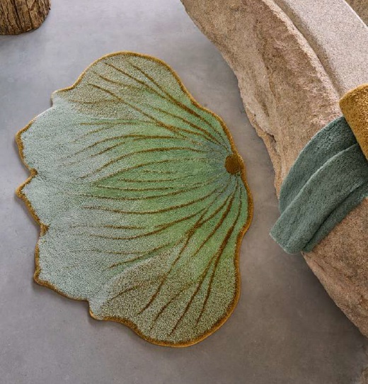 LOTUS vannitoavaip, 48% Egiptuse pikakiuline puuvill/48% akrüül/4% lurex, 1 muster & 1 suurus- 80x120cm