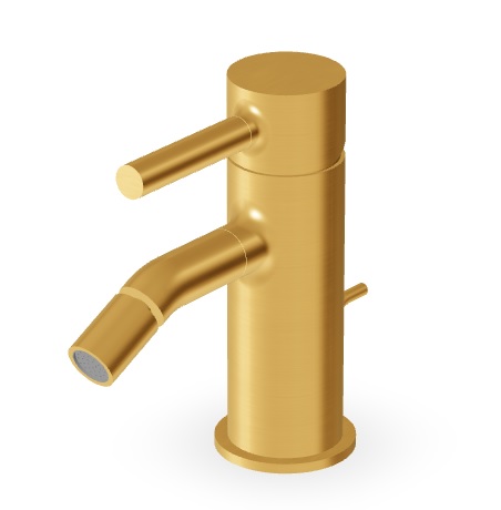 PAN ZP6332 bidet mixer- 10 glossy and brushed finishes (pictured C41 brushed gold)