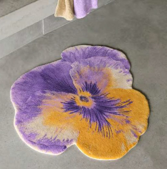 PANSY vannitoavaip, 100% Egiptuse pikakiuline puuvill, 1 muster, 1 suurus- 90x100cm