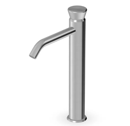 SABLIER ZSL558.X high washbasin mixer, AISI 316L- 12 finishes, incl. 10 PVD finishes