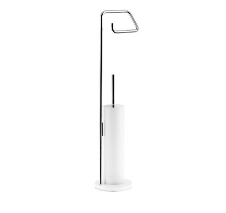 STONE SBK wc-harja/wc-paberi hoidiku komplekt, lm-140xh-755mm- valge/kroom, valge/harjatud rst, must/kroom, must/harjatud rst